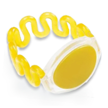 Temic Браслет TS пружинный желтый Tantos