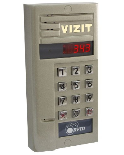 Блок вызова домофона Vizit БВД-343FCPL в Сергиевом Посаде Блоки вызова многоабонентные Pintop.ru
