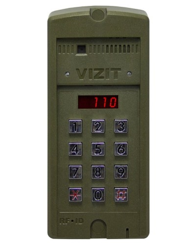 Блок вызова до 100 абонентов Vizit БВД-SM110FCP в Сергиевом Посаде Блоки вызова многоабонентные Pintop.ru