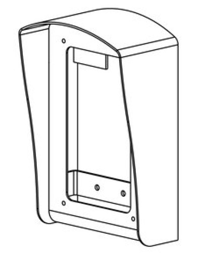 Комплект монтажный для блоков вызова БВД-406х, БВД-407х Vizit MKF-406 в Сергиевом Посаде Аксессуары для многоабонентных систем Pintop.ru