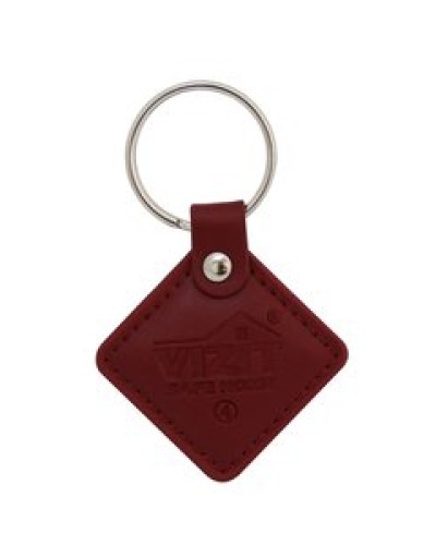 Ключ-брелок RFID Vizit RF2.2 красный в Сергиевом Посаде Оптовые идентификаторы Pintop.ru