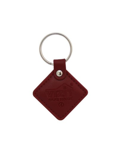 Ключ-брелок RFID Vizit RF3.2 красный в Сергиевом Посаде Оптовые идентификаторы Pintop.ru