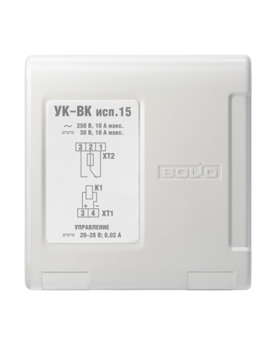 Устройство коммутационное Болид УК-ВК исп.15 в Сергиевом Посаде Устройства пуска аэрозольного пожаротушения Pintop.ru