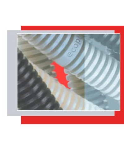 Труба гофр. ПВХ 16 мм (100 м) Экопласт (10016) в Сергиевом Посаде Труба гофрированная Pintop.ru