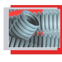 Труба гофрированная ПВХ тяжелая, с зондом диам. 20 мм (100м) Экопласт 11120