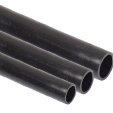 Труба гладкая ПНД диам 16 мм, цвет чёрный (100м) Экопласт 22016