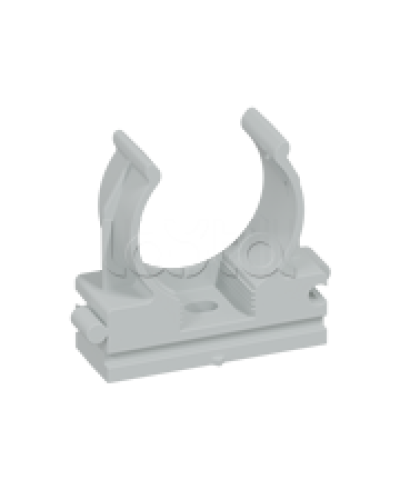 CFQ32 Держатель (клипса) для труб, для монтажного пистолета D32мм, цвет чёрный (1уп=50шт) Экопласт (41532BL) в Сергиевом Посаде Держатели, клипсы, скобы Pintop.ru