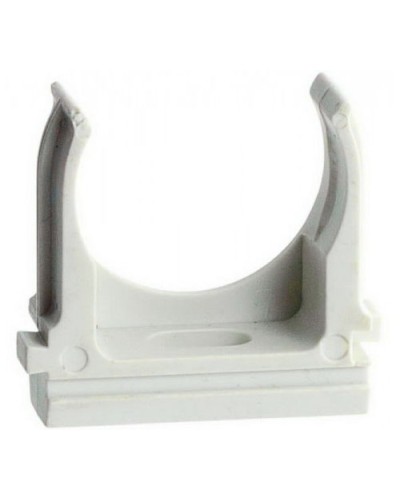 Держатель (клипса) для гофрированной или жесткой гладкой трубы D25 мм (10 шт/уп) Экопласт 41725-10 в Сергиевом Посаде Держатели, клипсы, скобы Pintop.ru