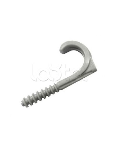 Держатель (клипса) F типа одинарная для труб D25 мм Экопласт 41824 в Сергиевом Посаде Держатели, клипсы, скобы Pintop.ru