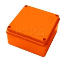 Коробка огнестойкая 100х100х55, 6P, (1,5-4 мм2), без галогена Экопласт 42117HF