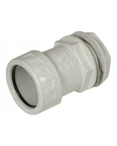 Муфта «труба-коробка» D25 мм , без галогена Экопласт 42725HF в Сергиевом Посаде Аксессуары для труб (ОКЛ) Экопласт Pintop.ru