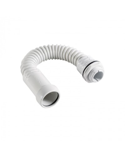 CXS32 Гибкий поворот «труба-коробка» D32мм (1уп = 20шт) Экопласт (43332-20) в Сергиевом Посаде Повороты, муфты, тройники Pintop.ru