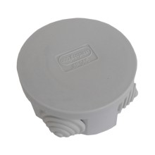 Коробка распределительная о/п с крышкой D65х35 мм, 4 вых. Экопласт 44004