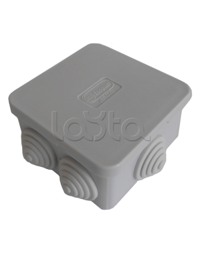 Коробка распред. о/п, для монтажного пистолета 85х85х50 6 вых, IP44 (1кор.=174шт.) Экопласт 44066 в Сергиевом Посаде Распределительные коробки Pintop.ru