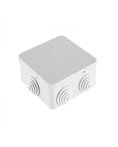 Коробка распределительная о/п, для монтажного пистолета 85х85х50, без галогена, 6 вых, IP44 (44066HF) в Сергиевом Посаде Распределительные коробки Pintop.ru