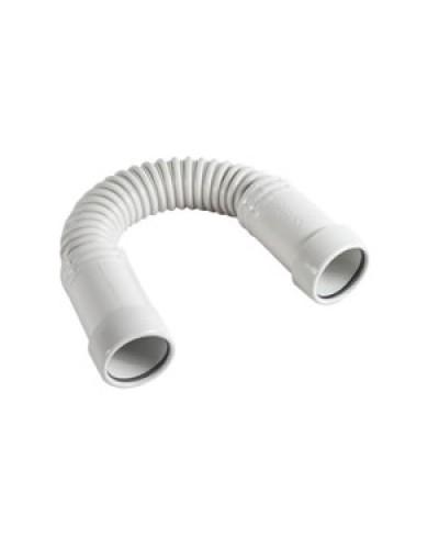 ТТ20 Поворот гибкий гофрированный труба-труба D20 мм (1уп=20шт) Экопласт (44320-20) в Сергиевом Посаде Повороты, муфты, тройники Pintop.ru