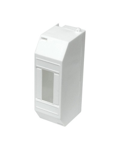Щиток наружный для автоматических выключателей под 1-2 модуля (белый) Экопласт 44917 в Сергиевом Посаде Боксы для автоматов Pintop.ru