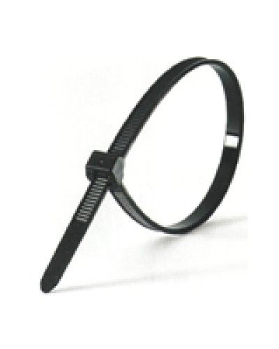 Хомут кабельный 3,5x200 мм, черный (100 шт/уп) Экопласт 45201BL в Сергиевом Посаде Стяжки-хомуты Pintop.ru