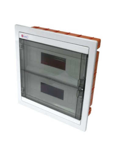 Щиток скрытой установки, 24 модулей, IP40 Экопласт 46024 в Сергиевом Посаде Боксы для автоматов Pintop.ru