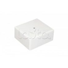 Коробка огн. с глад. стенками,без галогена, заземление, IP41, 6P, (1,5-4мм2) (Белый) ОКЛ Экопласт 46103PE-HF-W