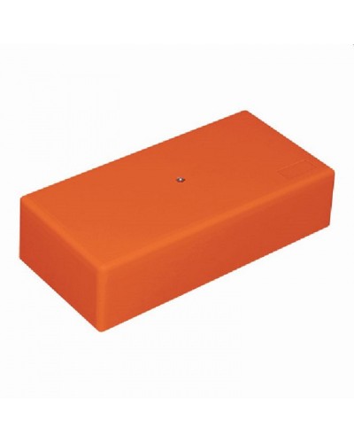 Коробка огн. E110, о/п 140х75х40мм (оранжевый) Экопласт(46363PE-HF) MB145 Коробка огн. E110, о/п 140х75х40мм, с гладкими стенками, без галогена, заземление, IP41, 16Р, (1,5-10мм2), цвет оранж Экопласт в Сергиевом Посаде Распределительные коробки Pintop.ru