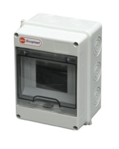 Шкаф настенный, 8-9 модулей, IP65 Экопласт 46408 в Сергиевом Посаде Боксы для автоматов Pintop.ru