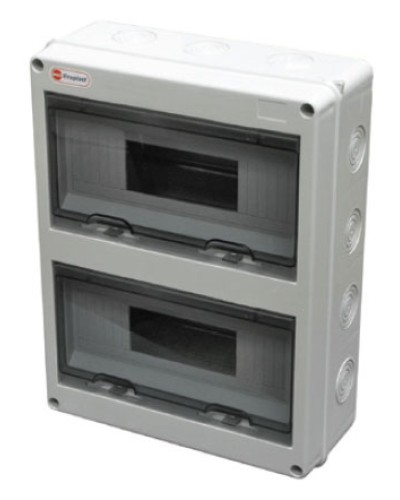 Шкаф настенный, 24 модулей, IP65 Экопласт 46424 в Сергиевом Посаде Боксы для автоматов Pintop.ru