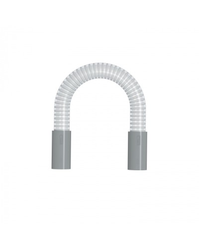 Гибкий переход для трубы диам. 25мм, длина 30см, цвет серый (49415GR) в Сергиевом Посаде Повороты, муфты, тройники Pintop.ru