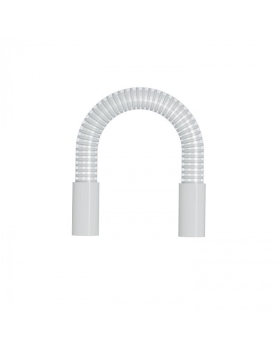 Гибкий переход для трубы диам. 25мм, длина 30см, цвет белый (49415W) в Сергиевом Посаде Повороты, муфты, тройники Pintop.ru