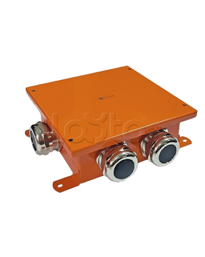 SMB120 Коробка металлическая, огн. E-110,о/п 120х120х60, 4 метал. гермоввода, IP66, 8P, (1,5-10 мм2), цвет оранж. Экопласт (56344) в Сергиевом Посаде Распределительные коробки Pintop.ru