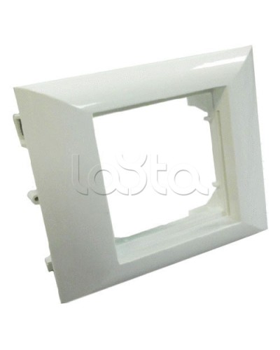 Суппорт для розетки 45х45 на 2 модуля для кабель-канала серии ARC-LAN Экопласт 573909 в Сергиевом Посаде Аксессуары для кабель-канала Pintop.ru