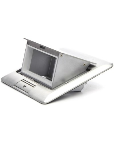 Люк в пол на 2 модуля (45х45мм), стальной Экопласт 70021 в Сергиевом Посаде Системы лючков и колонн Pintop.ru