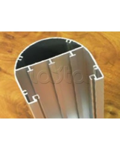 Колонна алюминевая под суппорт (односторонняя) 660мм Экопласт 70166 в Сергиевом Посаде Системы лючков и колонн Pintop.ru