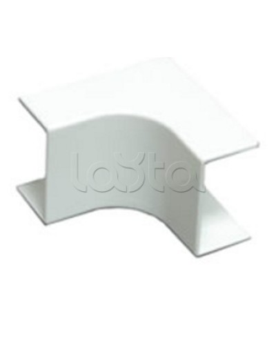 Угол внутренний плавный стандарт TIA 20x10 мм Экопласт 72101R в Сергиевом Посаде Аксессуары для кабель-канала Pintop.ru