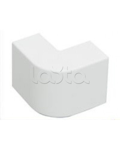 Угол внешний плавный стандарт TIA 40x16 мм Экопласт 72206R в Сергиевом Посаде Аксессуары для кабель-канала Pintop.ru