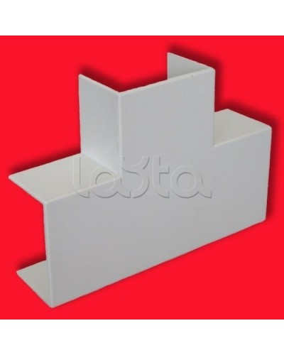 Угол Т-образный для кабель-канала МЕХ, для сечения 60/3x16 Экопласт 72412 в Сергиевом Посаде Аксессуары для кабель-канала Pintop.ru