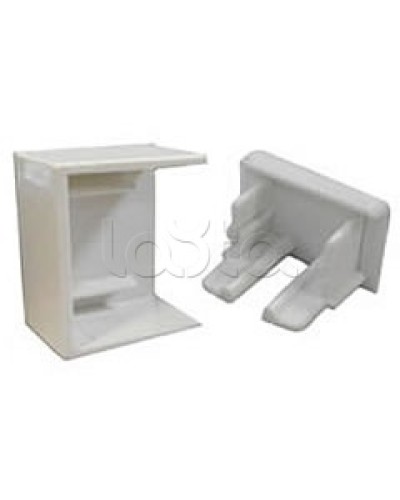 Заглушка для кабель-канала МЕХ, для сечения 40x16 Экопласт 72806 в Сергиевом Посаде Аксессуары для кабель-канала Pintop.ru