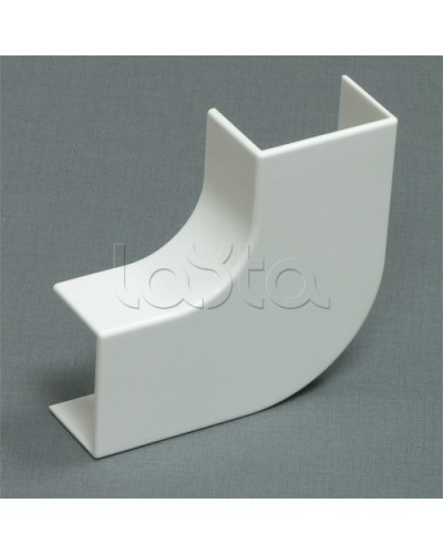 Угол плоский плавный стандарт TIA 60х40 мм Экопласт 76315R в Сергиевом Посаде Аксессуары для кабель-канала Pintop.ru