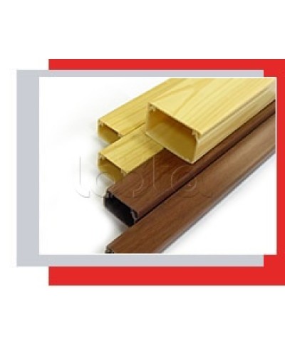 Миниканал 20x10 серия MEX с текстурой дерева (орех) Экопласт 77001N-2 в Сергиевом Посаде Кабель-канал Pintop.ru