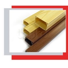 Миниканал 40x25 серия MEX с текстурой дерева (сосна) Экопласт 77010Р-2