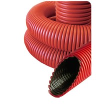 NR110 Гофрированные трубы для прокладки кабеля под землей с протяжкой D110мм (внешн.) (801110)