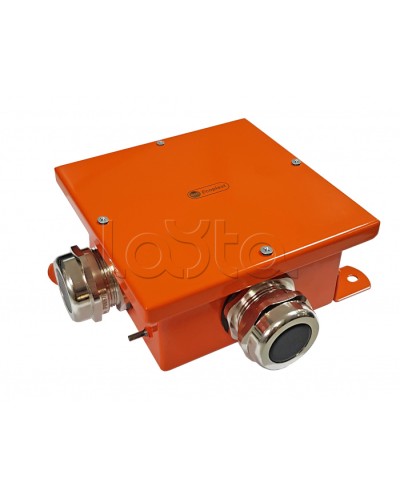 Экопласт SMB165 Коробка металл, огн. E-110,о/п 164х164х65, IP66, 4Р, (2,5-16 мм2), оранж. в Сергиевом Посаде Распределительные коробки Pintop.ru