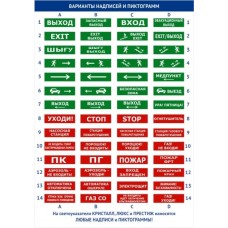 Оповещатель полусферическое световое табло со встроенной звуковой сиреной Электротехника и Автоматика ЛЮКС-12-К "Пожаробезопасная зона"