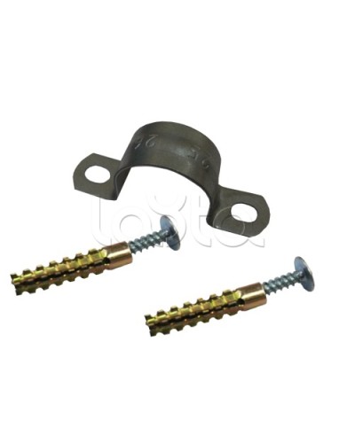 Дюбель-хомут клоп (двухлапковый) (25-26 мм) 100шт Гефест в Сергиевом Посаде Крепеж: Дюбели, шурупы, саморезы Pintop.ru