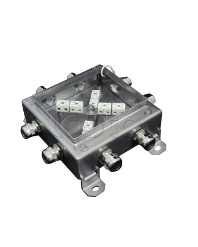 Коробка монтажная огнестойкая Гефест КМ-О (16к*10,0)-IP66 1515нерж, 8 вводов в Сергиевом Посаде Распределительные коробки Pintop.ru