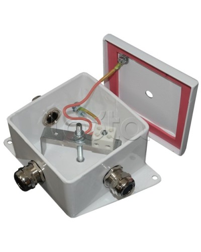 Коробка монтажная огнестойкая Гефест КМ-О (6к)-IP66 три ввода 100х100 в Сергиевом Посаде Распределительные коробки Pintop.ru