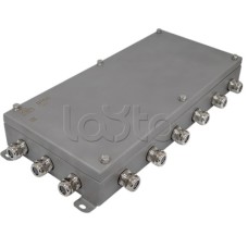 Коробка монтажная огнестойкая Гефест КМ-О (64к*6,0)-IP66 2040нерж, 18 вводов