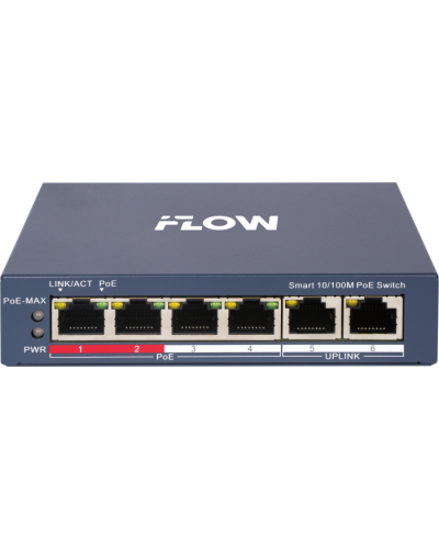 Коммутатор с PoE iFlow F-SW-EM206POE-VM в Сергиевом Посаде Коммутаторы Pintop.ru