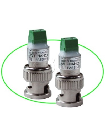 Комплект пассивных приемопередатчиков ИНФОТЕХ AVT-Nano Passive XL в Сергиевом Посаде Видеоусилители, Модуляторы, Делители Pintop.ru