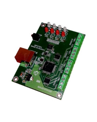 Конвертер USB/RS-422 ИНФОТЕХ AVT-USB/4RS422 в Сергиевом Посаде Дополнительное оборудование для ОПС Pintop.ru